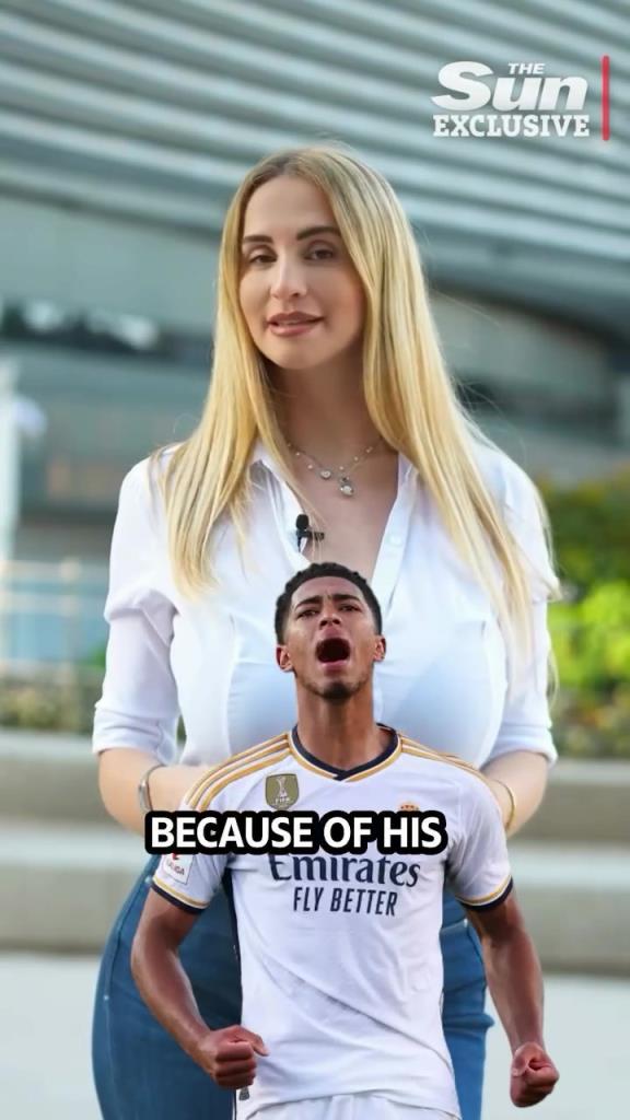 WTF！根本聽不清這皇馬女主持講啥，這身材真的很吸引眼球